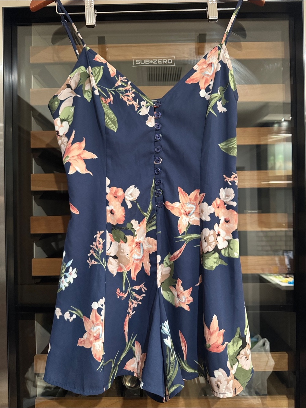 Altar’d State Floral Romper Shorts Jumpsuit Size Small - Picture 2 of 6